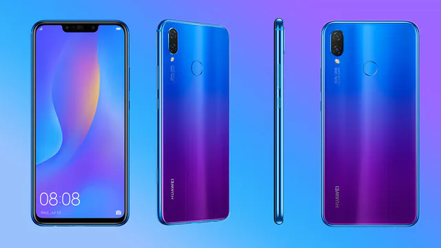 Công nghệ tạo ra màu gradient trên mặt lưng Huawei Nova 3i