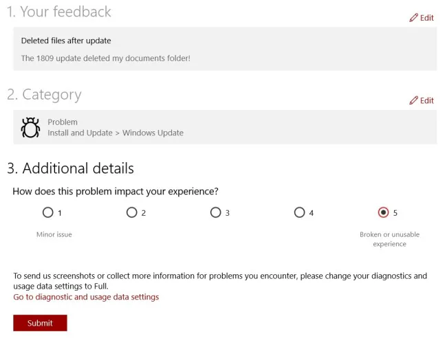 Microsoft phát hành lại bản Windows 10 October Update sau lỗi xoá dữ liệu người dùng
