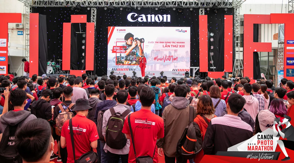 Canon truyền cảm hứng “Sống vì điều mình yêu” trong cuộc thi sáng tác ảnh nhanh PhotoMarathon 2018
