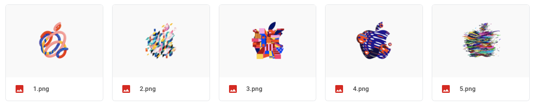 Ảnh nền đẹp chất lượng cao: 33 logo Apple dùng cho sự kiện iPad Pro tháng 10