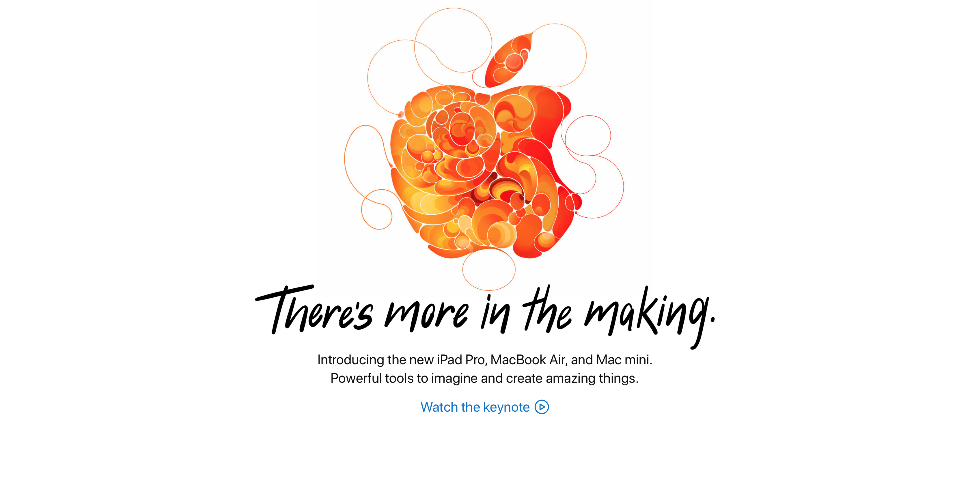 Tổng hợp sự kiện Apple ngày 30/10: MacBook Air, Mac Mini, iPad Pro