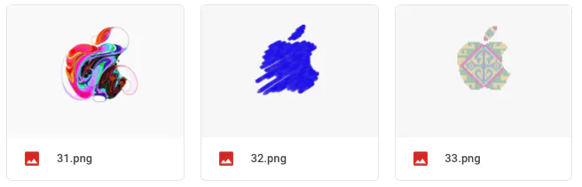 Ảnh nền đẹp chất lượng cao: 33 logo Apple dùng cho sự kiện iPad Pro tháng 10