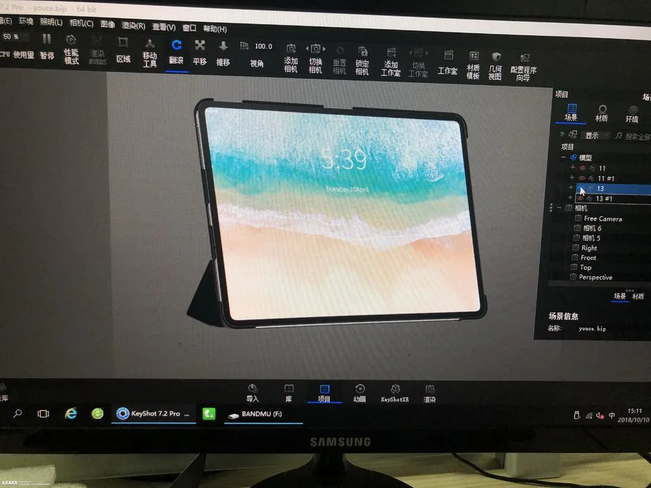 Rò rỉ hình ảnh đầy đủ của iPad Pro 2018 màn hình siêu mỏng, không 'tai thỏ'