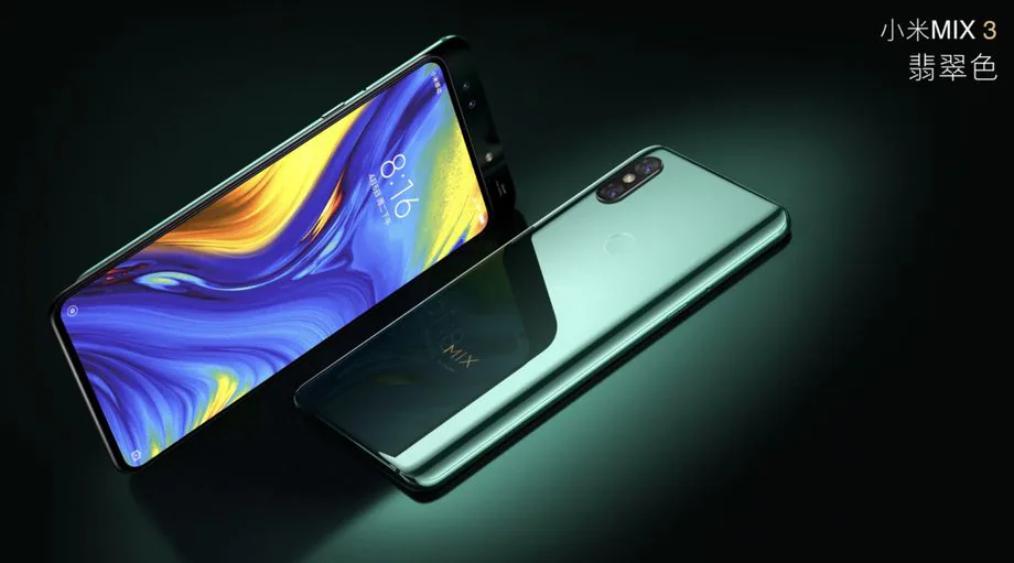 Xiaomi giới thiệu Mi Mix 3, camera trượt và không có tai thỏ