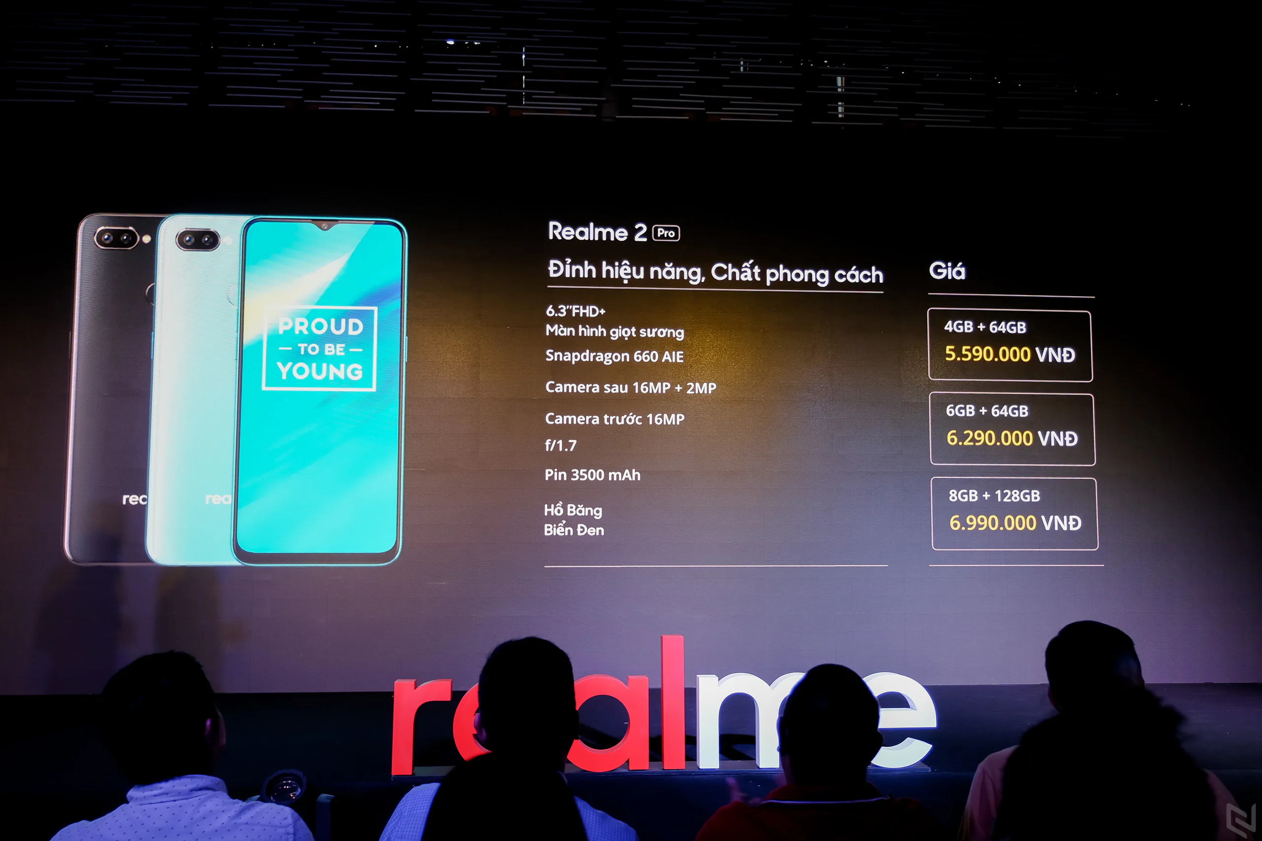 Realme Việt Nam chính thức ra mắt 3 dòng sản phẩm Realme C1, Realme 2 và Realme 2 Pro