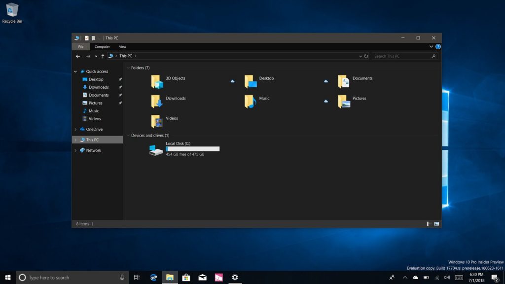 Tổng hợp thay đổi trong bản cập nhật Windows 10 2018 (Redstone 5)