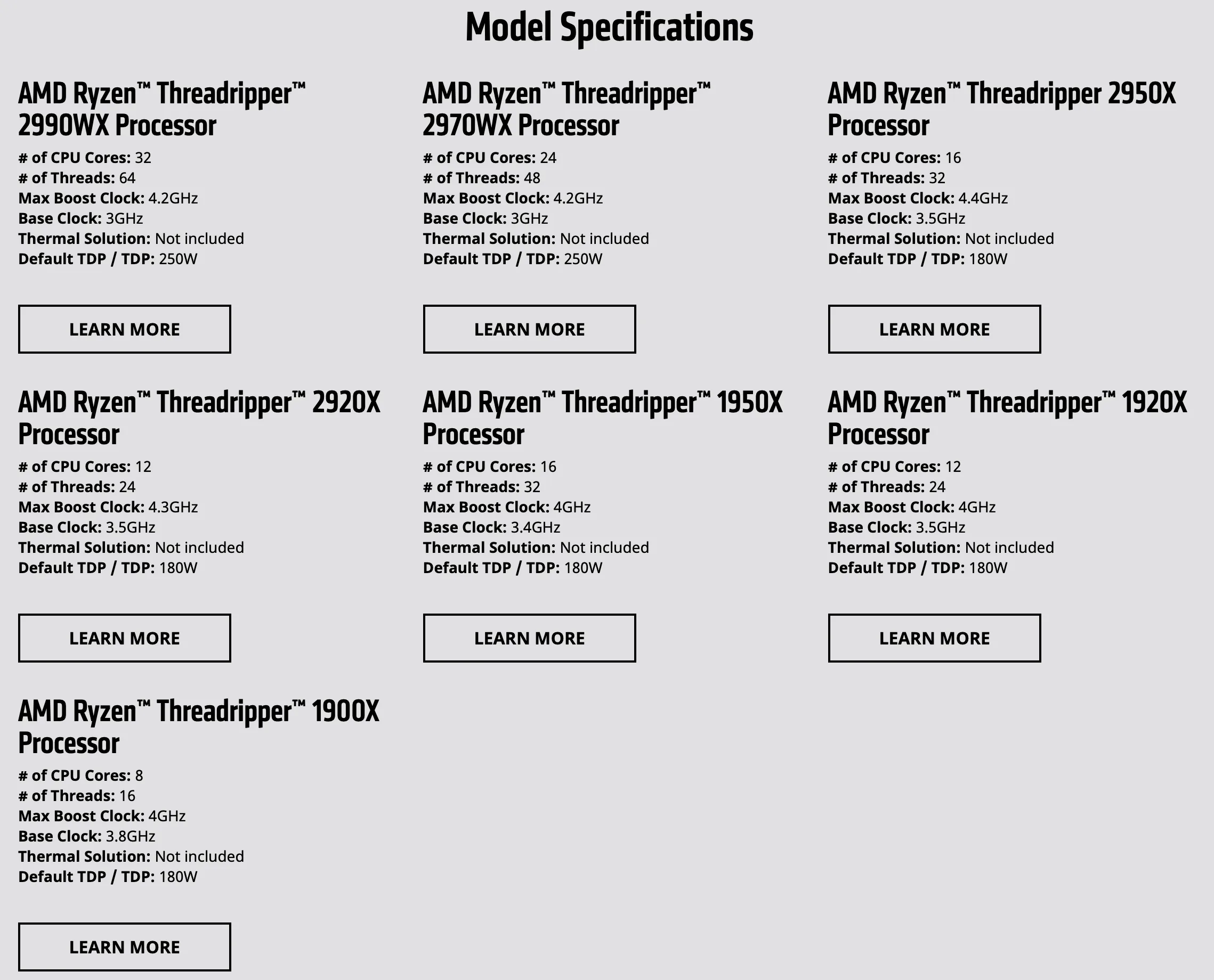 Threadripper thế hệ thứ 2, ít nhất 12 và nhiều nhất 32 nhân sẽ được bán ra vào 29 tháng 10