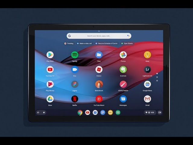 Pixel Slate, chiếc tablet đầu tiên của Google chạy Chrome OS