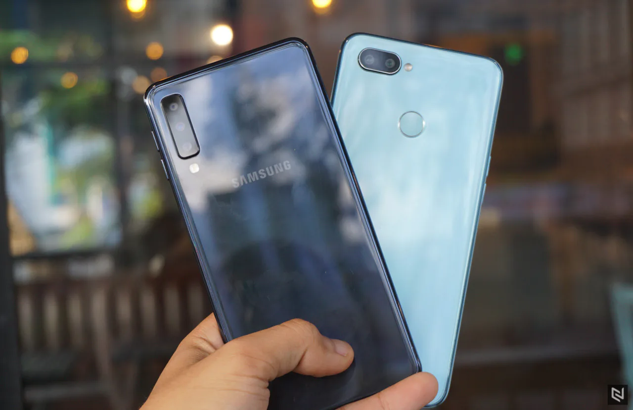 So sánh nhanh Realme 2 Pro và Samsung Galaxy A7 (2018)