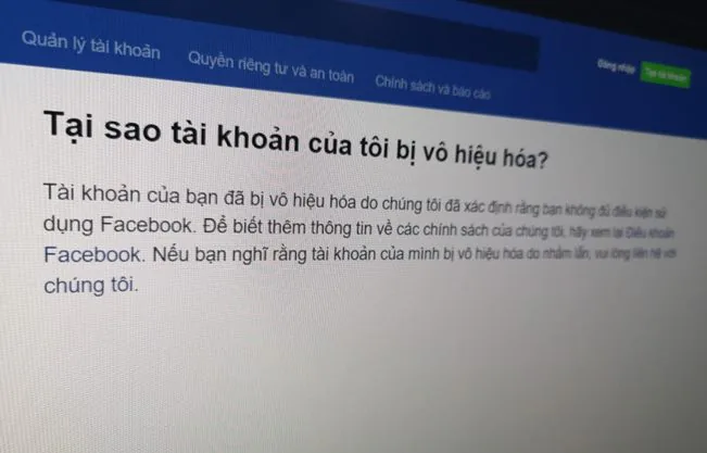 Lợi dụng chính sách Facebook, bất kì tài khoản nào cũng có thể bốc hơi