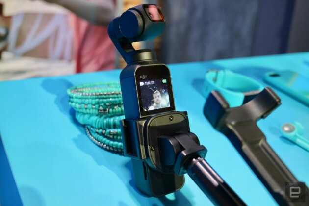 DJI ra mắt camera bỏ túi Osmo Pocket: quay video 4K chống rung 3 trục