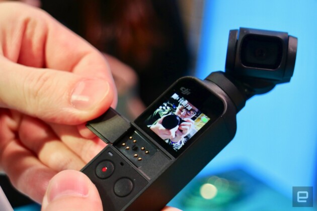DJI ra mắt camera bỏ túi Osmo Pocket: quay video 4K chống rung 3 trục