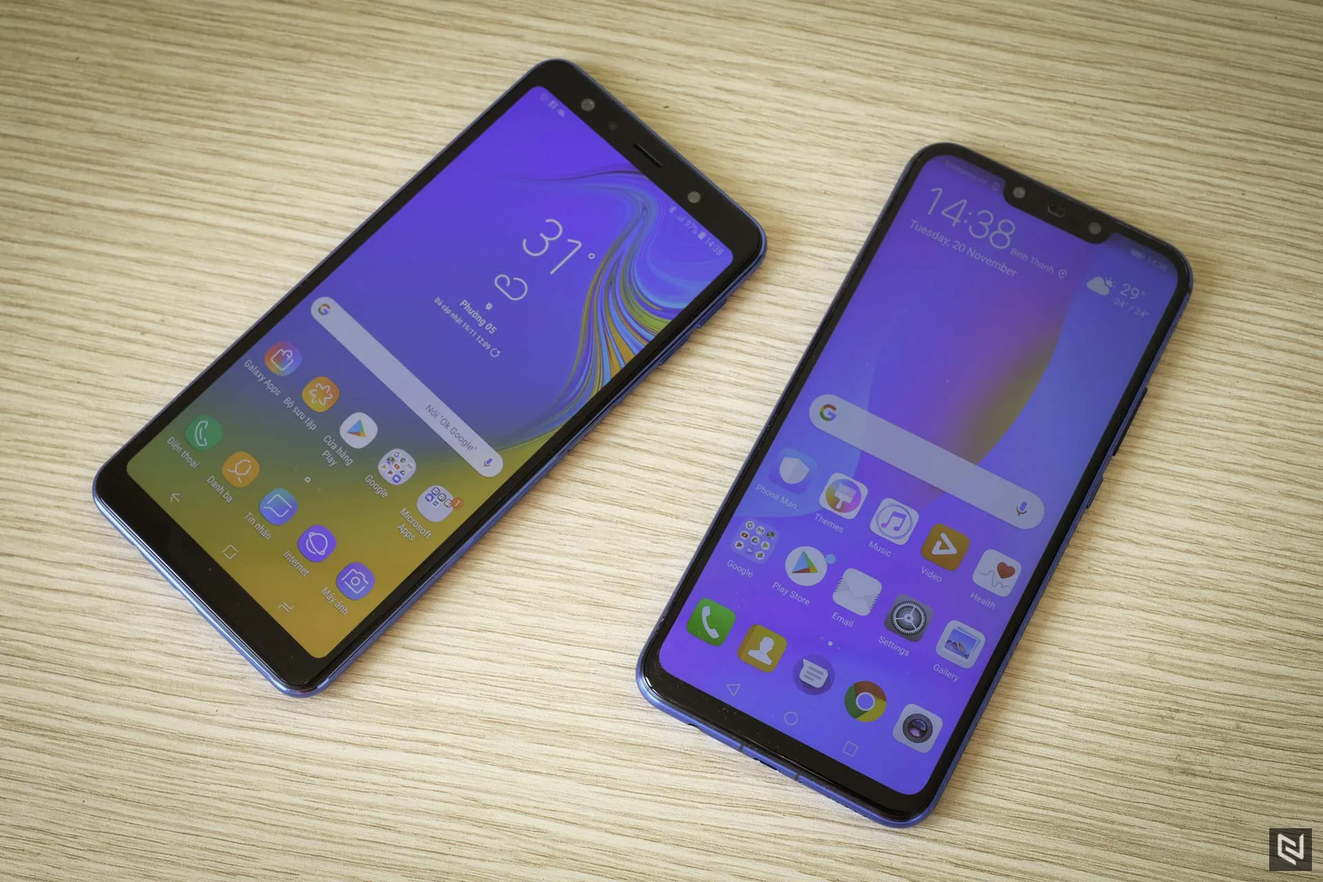 Huawei Nova 3i vs Galaxy A7 2018, hai đối thủ nặng ký tầm trung