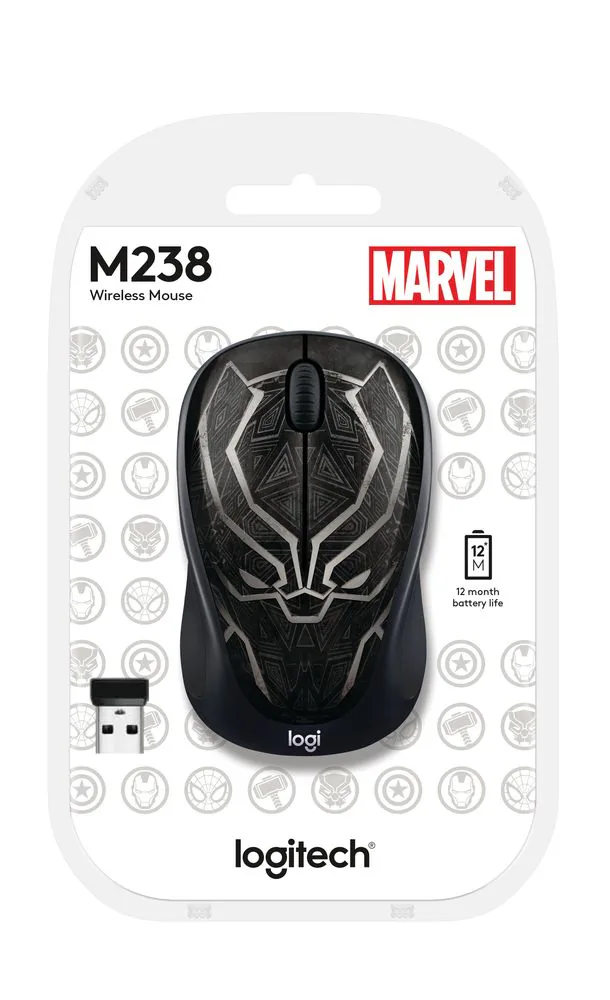 Tìm kiếm siêu anh hùng trong bạn với bộ sưu tập mới của chuột Logitech M238 MARVEL