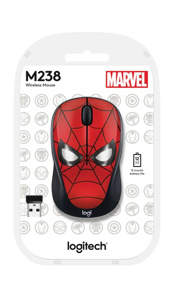Tìm kiếm siêu anh hùng trong bạn với bộ sưu tập mới của chuột Logitech M238 MARVEL