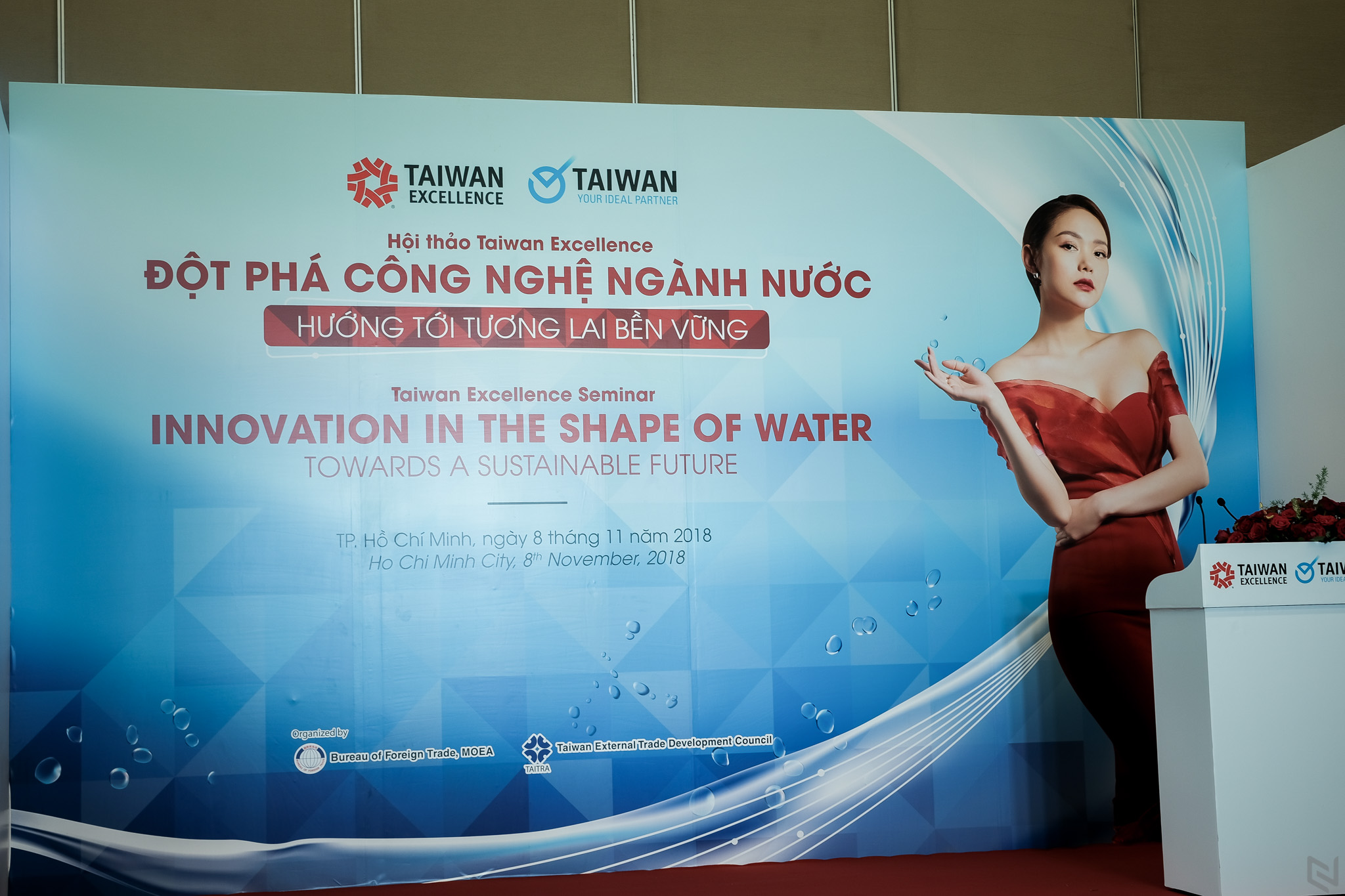 Những nhà dẫn đầu xu hướng ngành nước Đài Loan chia sẻ kinh nghiệm và cập nhật công nghệ tại triễn lãm Vietwater 2018