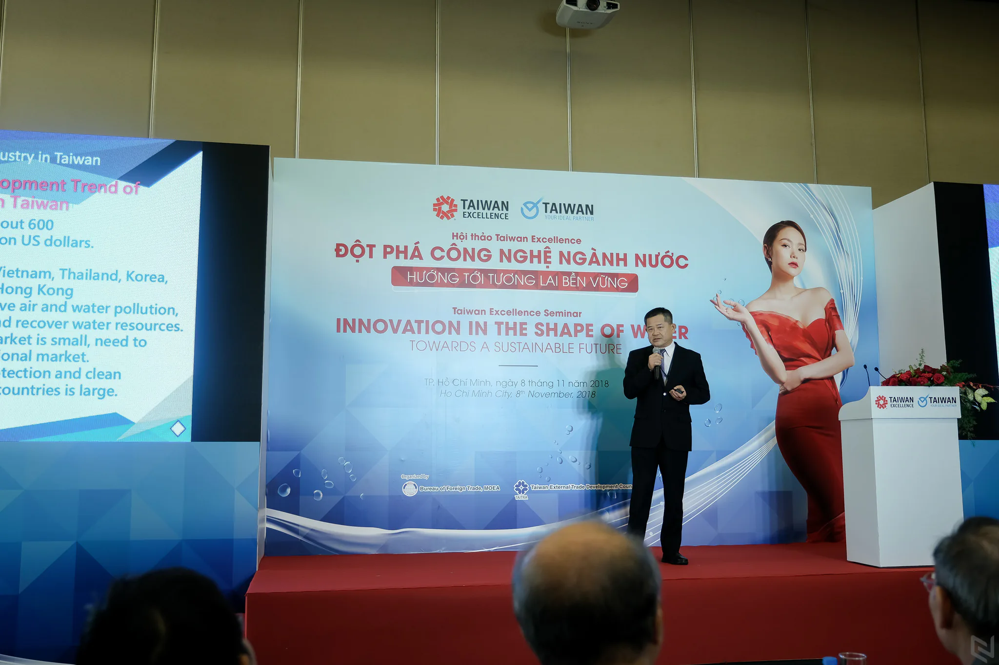 Những nhà dẫn đầu xu hướng ngành nước Đài Loan chia sẻ kinh nghiệm và cập nhật công nghệ tại triễn lãm Vietwater 2018