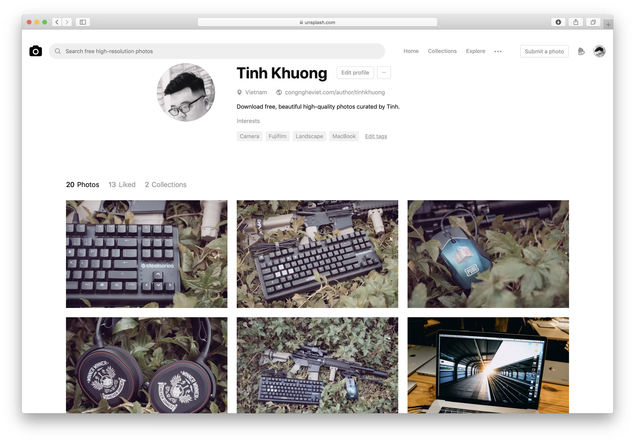 Làm quen Mac - Thay đổi hình nền Mac của bạn mỗi ngày với Unsplash