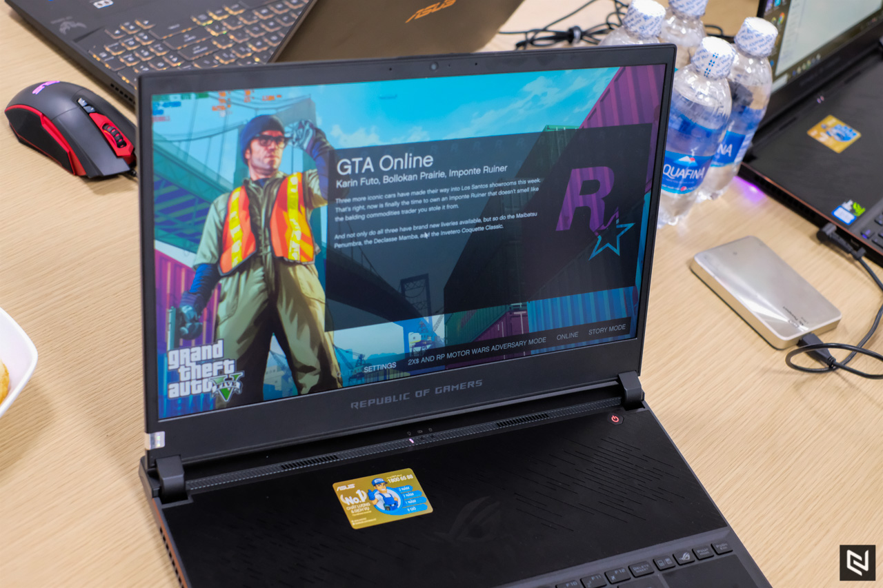 ROG Zephyrus S tiếp nối huyền thoại laptop gamer mỏng nhẹ