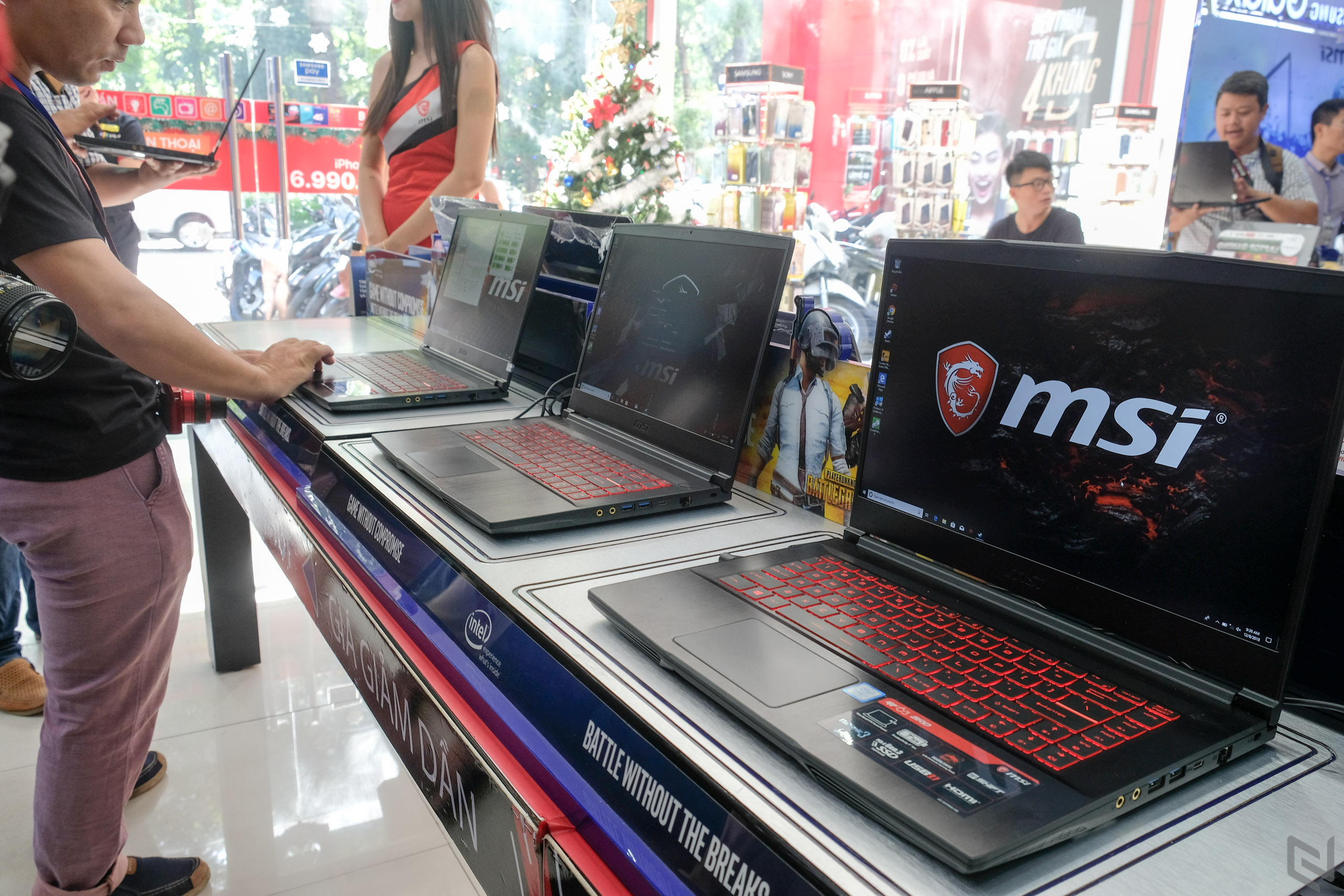 MSI giới thiệu Laptop Gaming mỏng nhẹ GF63 phiên bản Optane độc quyền tại FPT Shop
