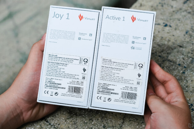 Mở hộp bộ đôi Vsmart Joy 1 và Vsmart Active 1, đã đủ sức làm 'quốc thoại'
