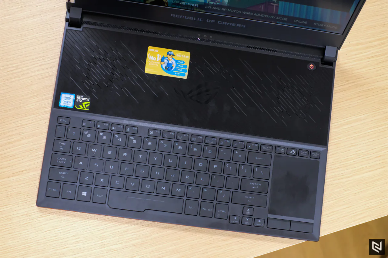 ROG Zephyrus S tiếp nối huyền thoại laptop gamer mỏng nhẹ
