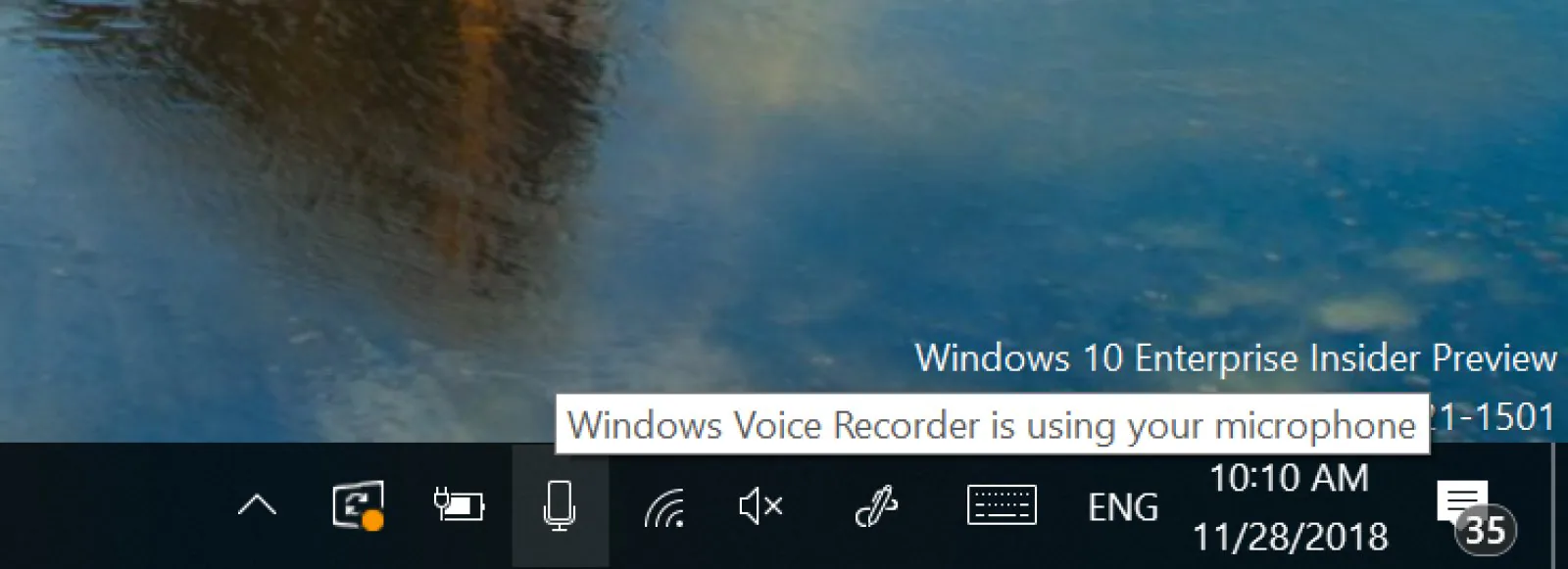 Bản cập nhật Windows 10 mới sẽ cho bạn biết ứng dụng nào đang sử dụng micro
