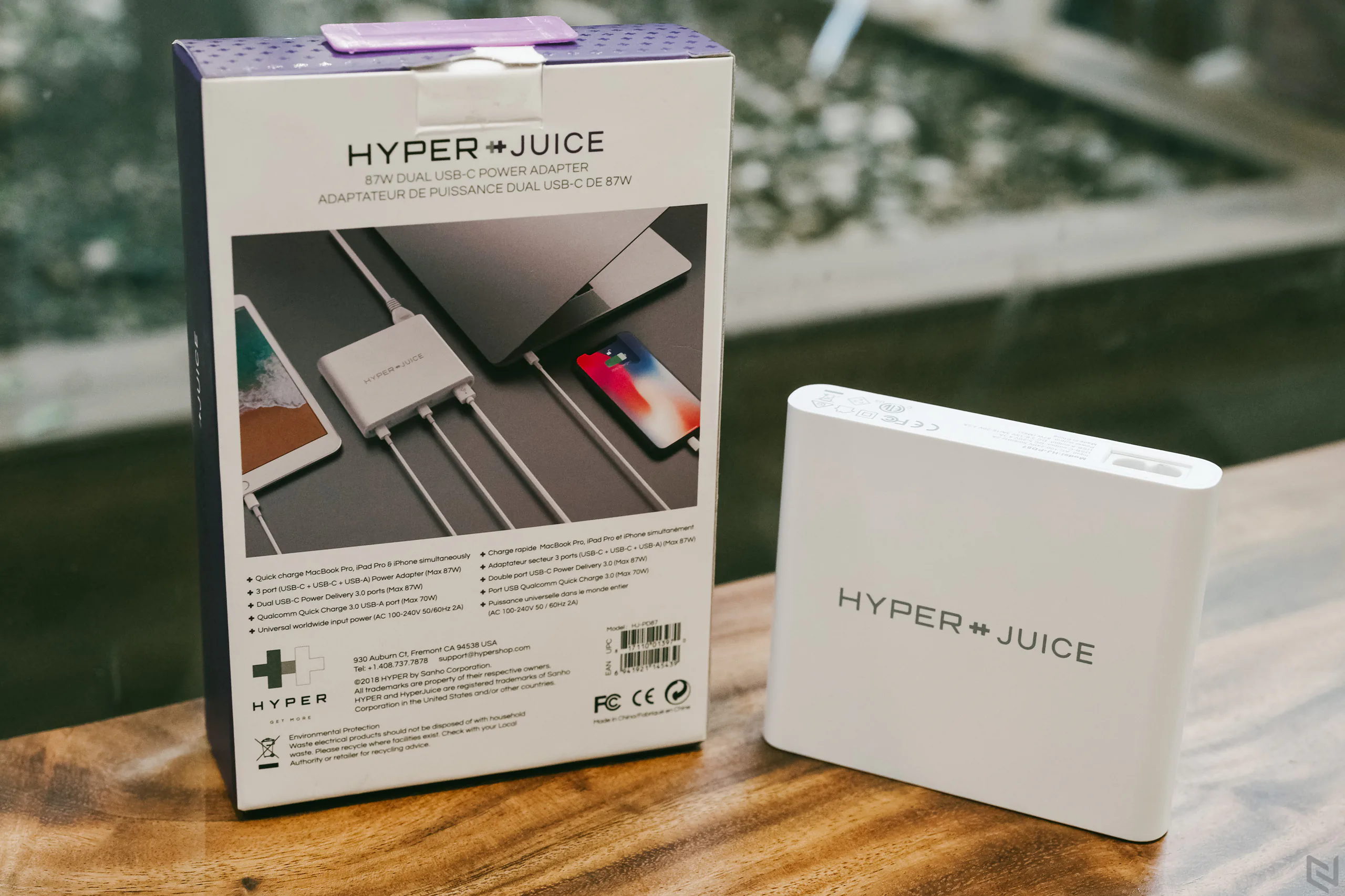 Nguồn sạc HyperJuice 87-W Dual USB-C: sạc tốt cho MacBook Pro 15-inch, không còn phụ thuộc nguồn sạc từ hãng