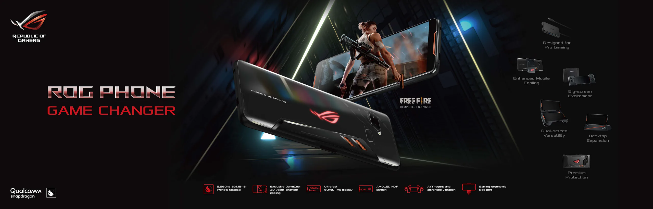 ASUS ROG Phone chính thức trình làng, kỷ nguyên mới cho game thủ