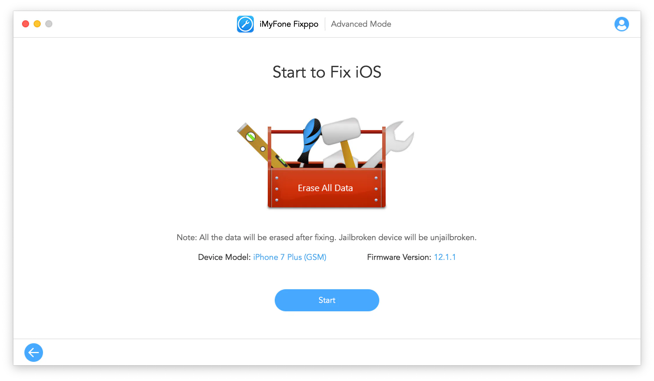 Khắc phục lỗi Recovery Mode trên iPhone bằng iMyFone Fixppo