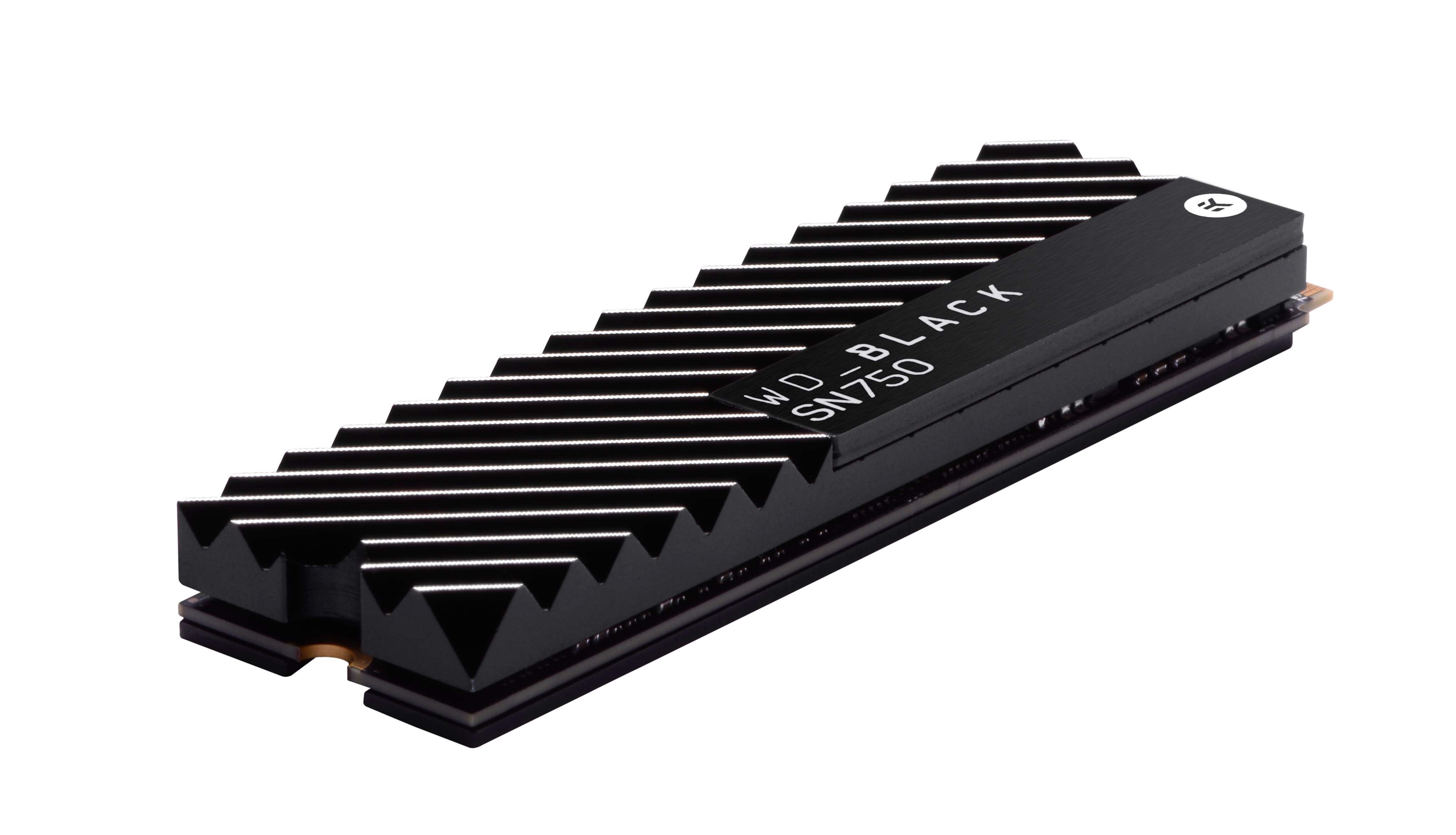 Western Digital Black SSD được nâng cấp hiệu năng và tản nhiệt để chơi game