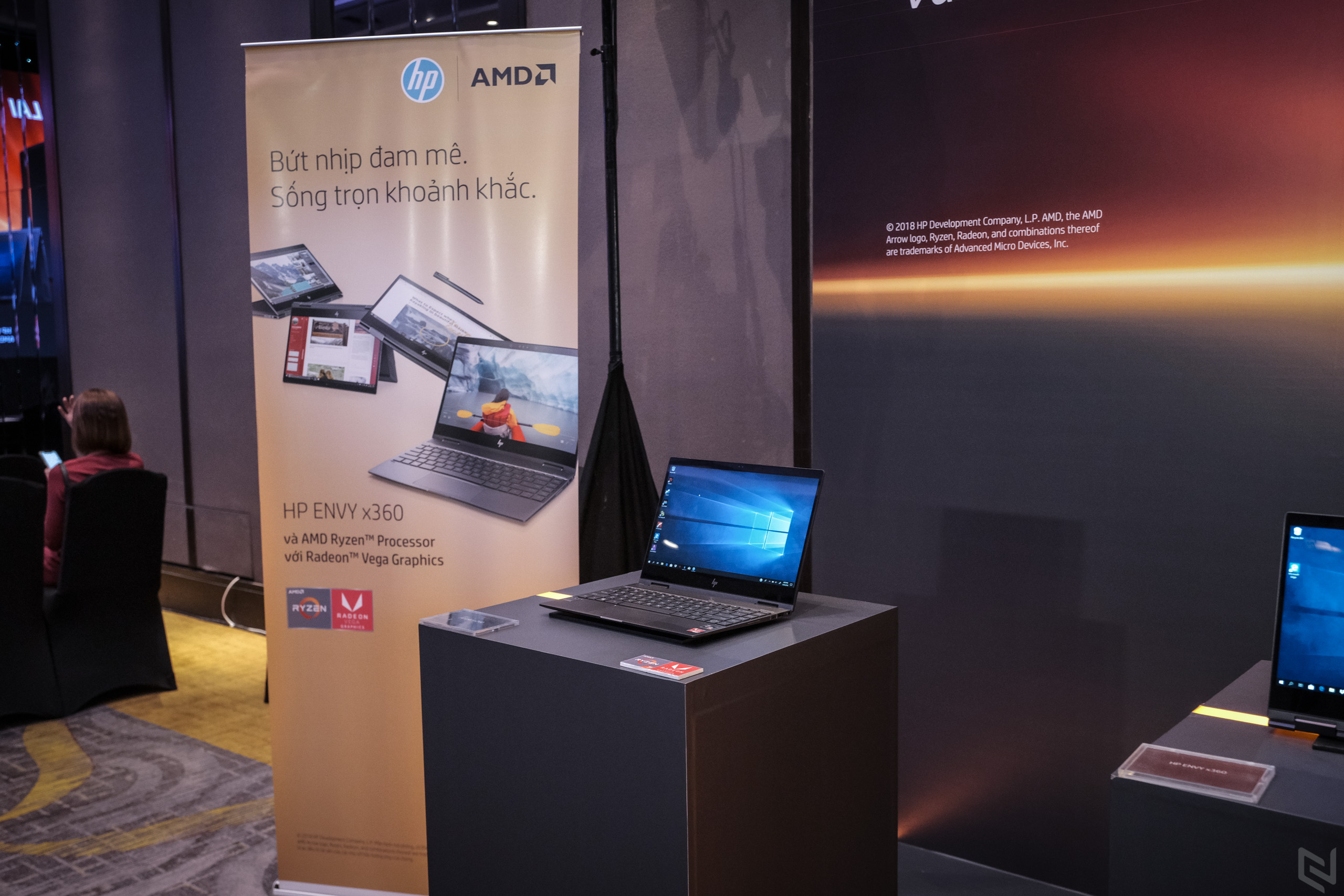 HP Việt Nam giới thiệu danh mục sản phẩm máy tính cá nhân được trang bị vi xử lý AMD
