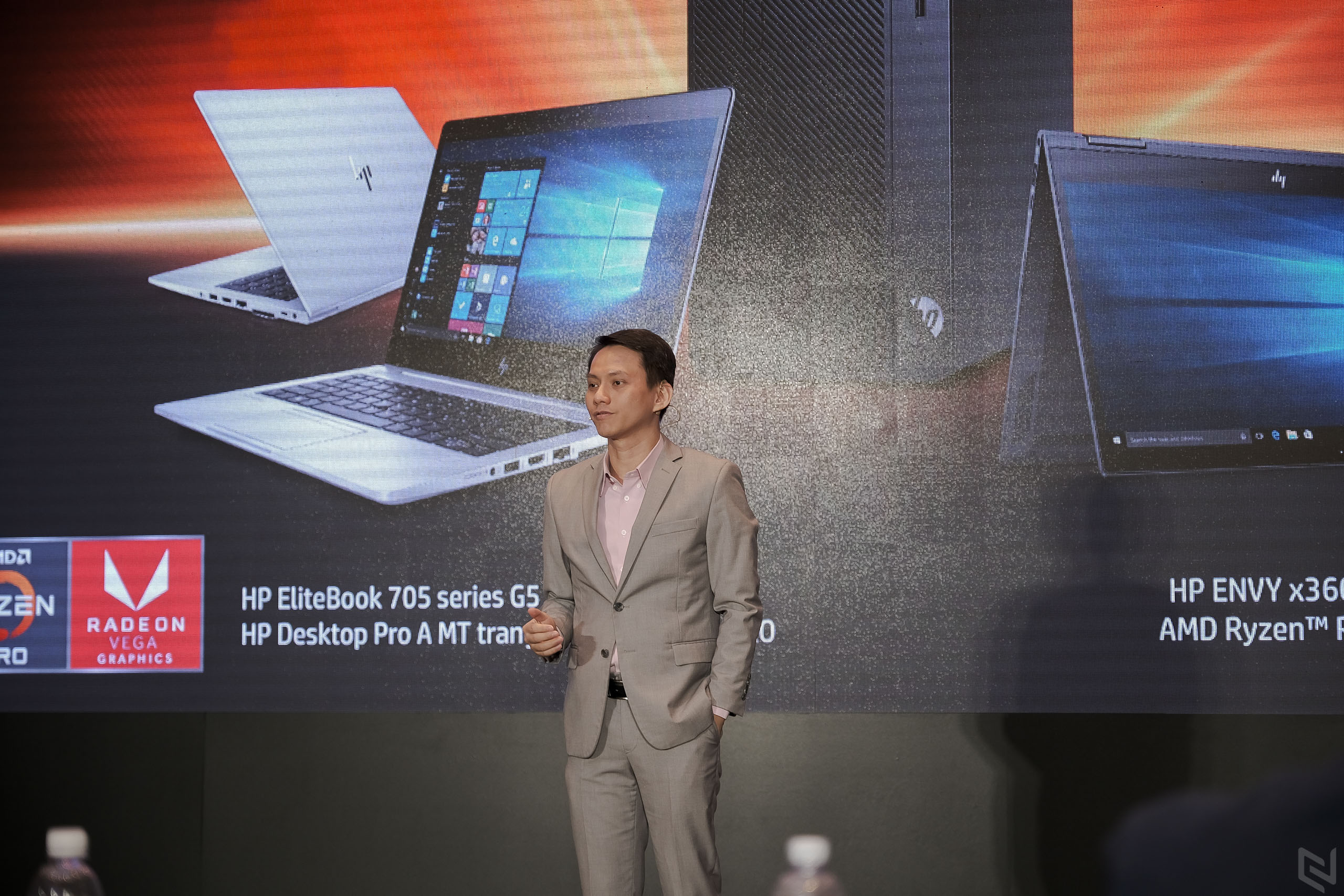 HP Việt Nam giới thiệu danh mục sản phẩm máy tính cá nhân được trang bị vi xử lý AMD