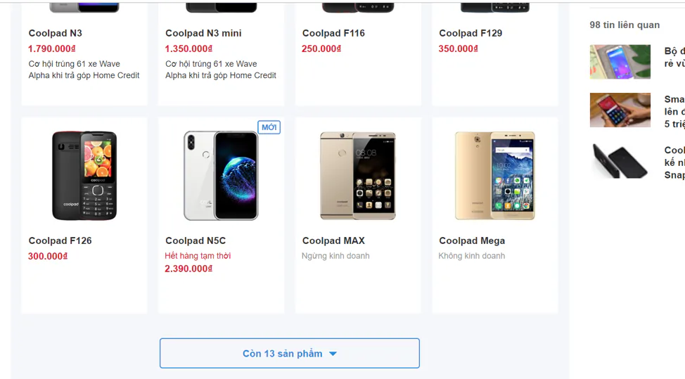 Coolpad N5C chuẩn bị lên kệ Thế giới di động, thiết kế tai thỏ, mặt lưng kính, hai lựa chọn màu, giá 2.390.000 đồng