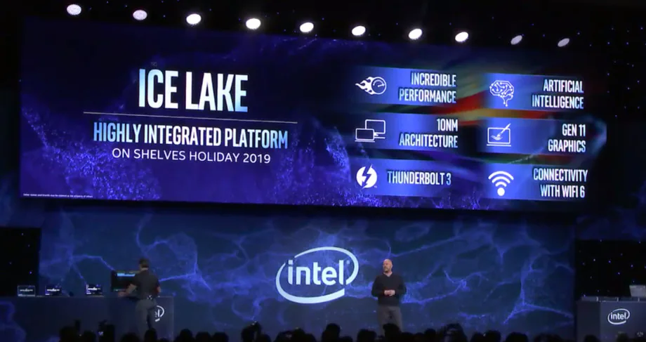 CES 2019: Không còn Cannon Lake, Ice Lake sẽ là vi xử lí 10nm đầu tiên của Intel