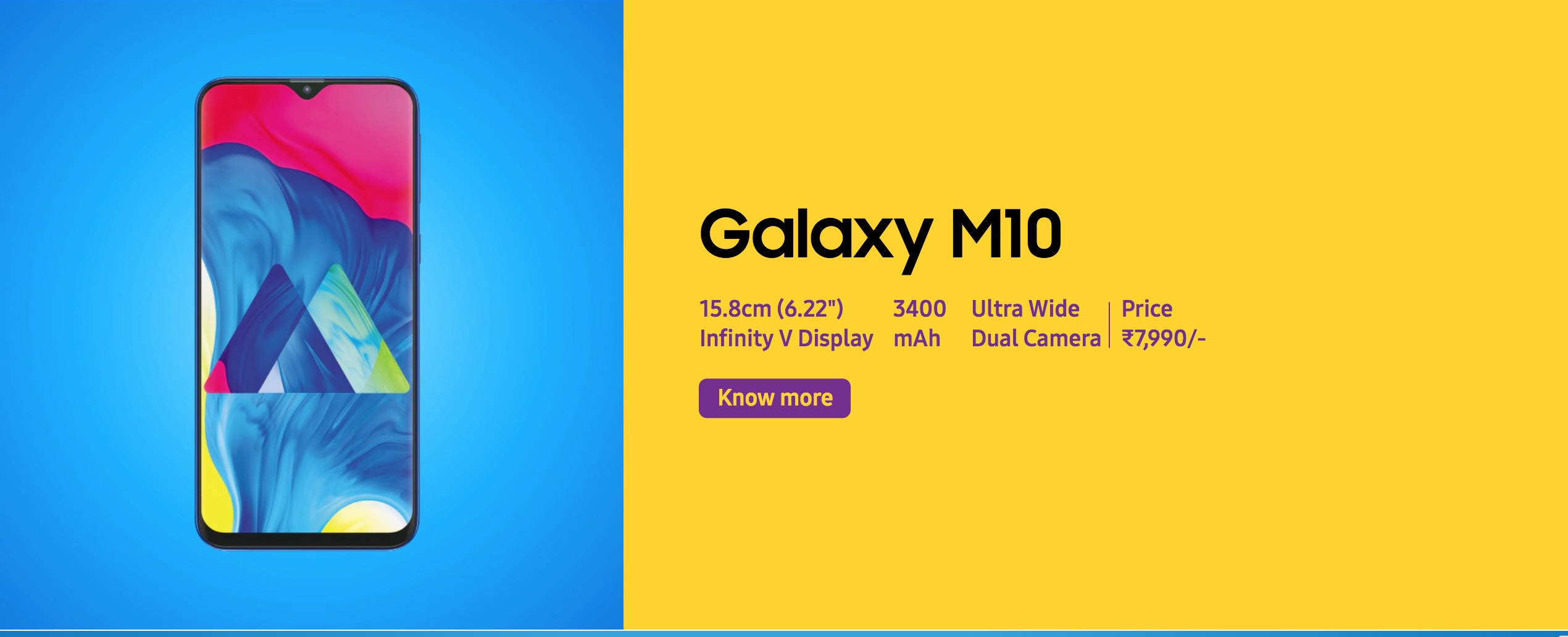 Samsung chính thức gia nhập đội 'tai thỏ' với M-Series, Galaxy M20 pin 5000 mAh