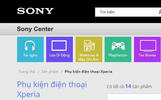 Sony Center Việt Nam chính thức loại bỏ smartphone Xperia, bán tháo phụ kiện