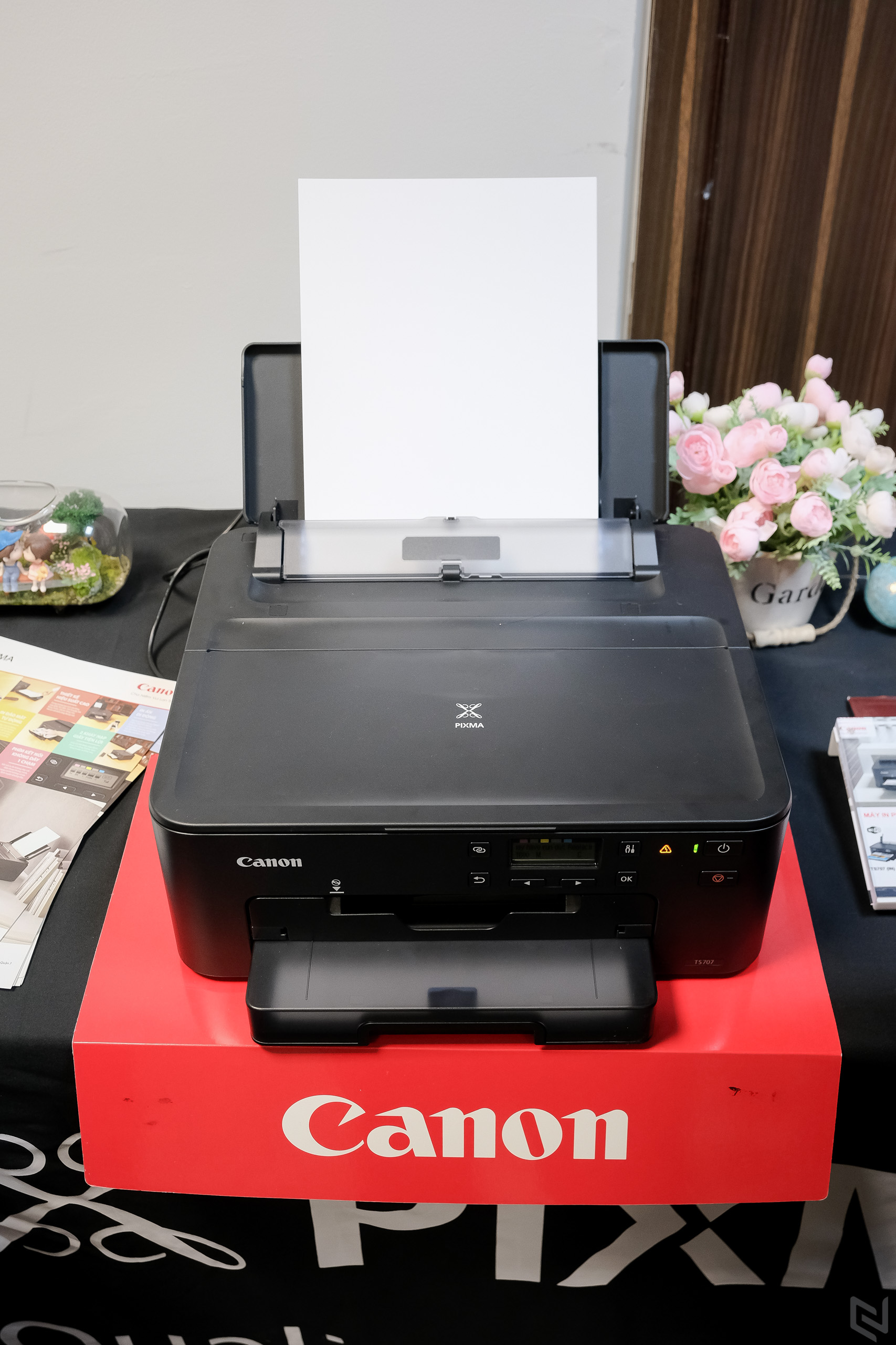 Canon ra mắt máy in mới PIXMA TS707, in văn bản hiệu suất cao, phù hợp với mô hình kinh doanh nhỏ và in ấn tại gia