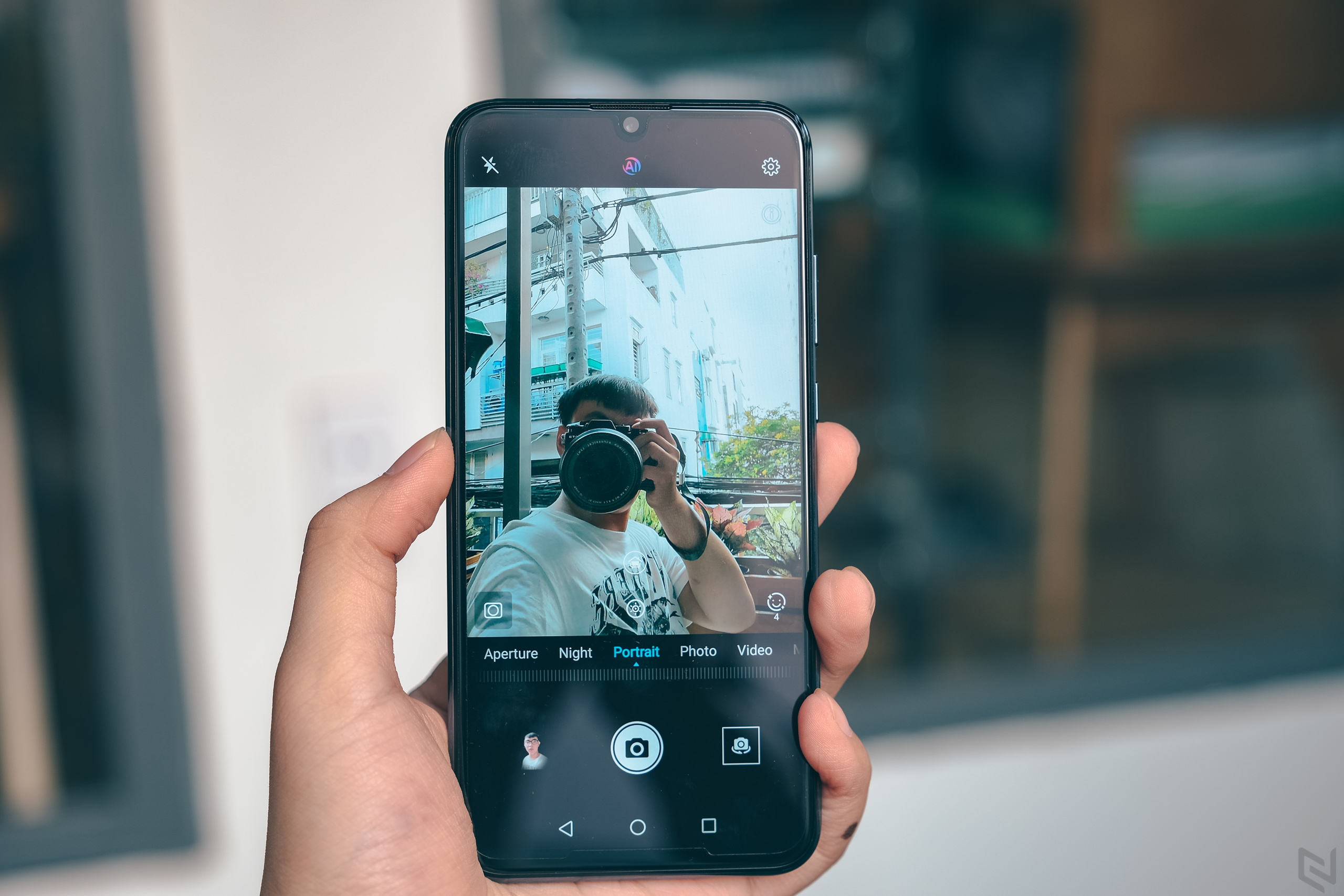 Selfie cực chất với tính năng sẵn có trên Honor 10 Lite