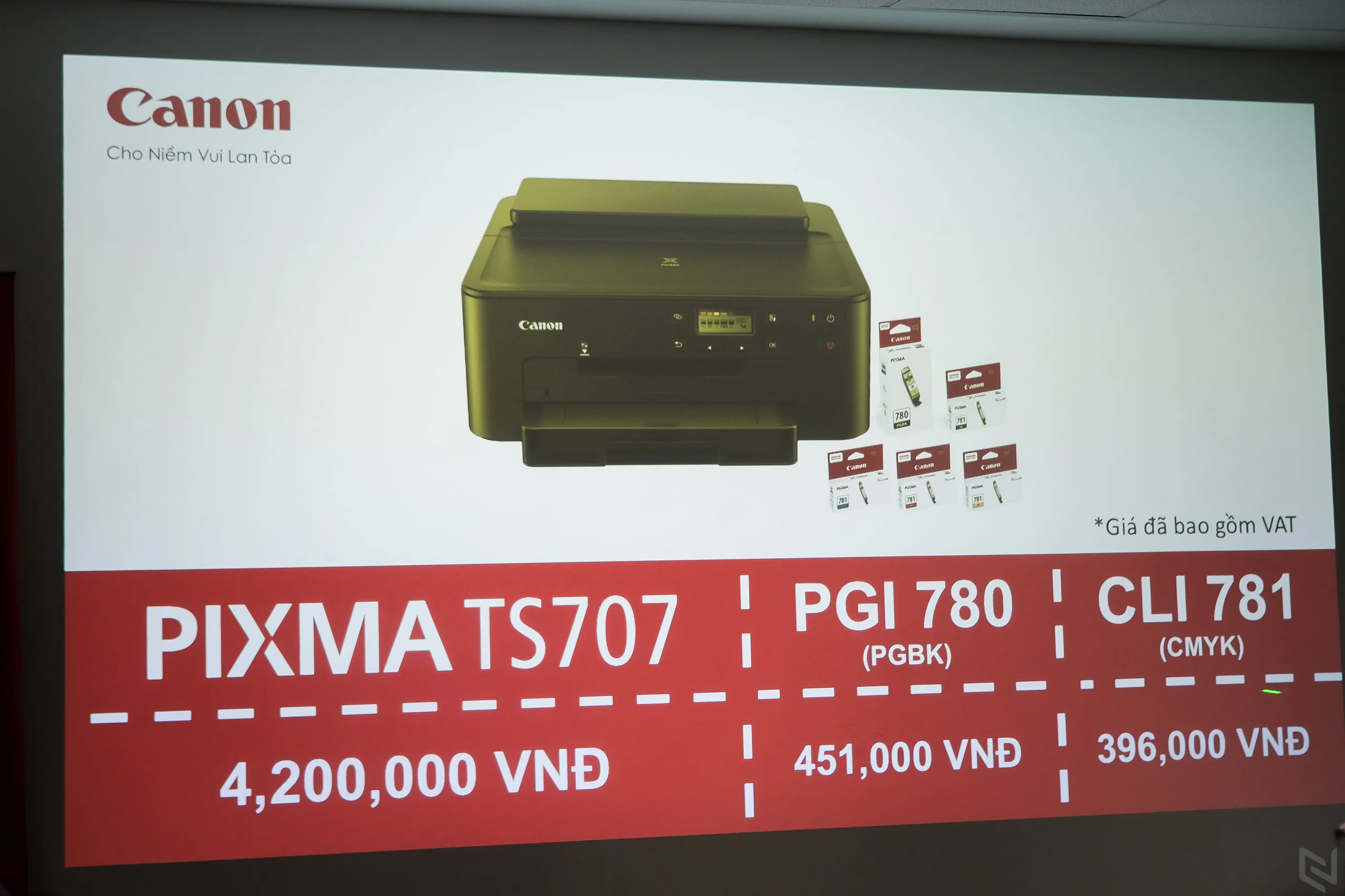 Canon ra mắt máy in mới PIXMA TS707, in văn bản hiệu suất cao, phù hợp với mô hình kinh doanh nhỏ và in ấn tại gia