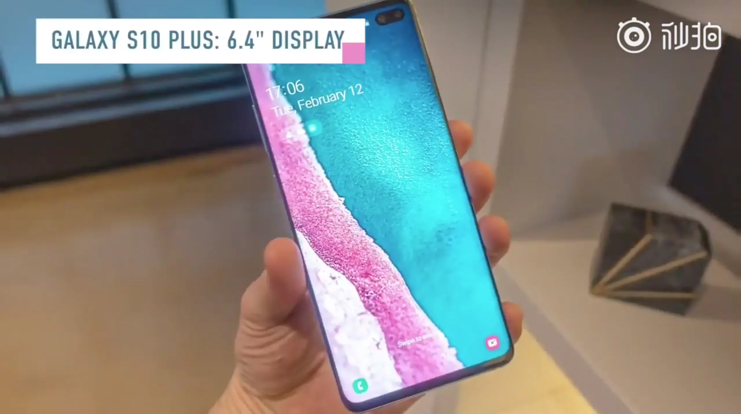 Video trên tay Galaxy S10 và S10+ trước ngày ra mắt, 3 camera sau, cảm biến vân tay trong màn hình, sạc ngược không dây,