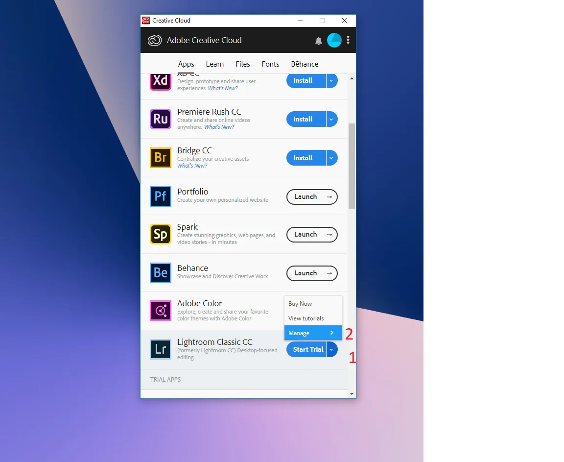 Cách gỡ bỏ Adobe Creative Cloud nhanh chóng đơn giản
