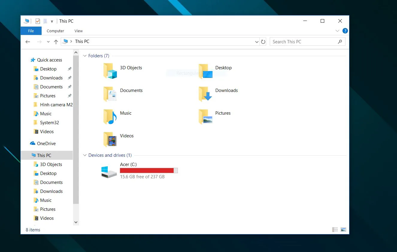 Hướng dẫn chia gộp ổ cứng trên Windows