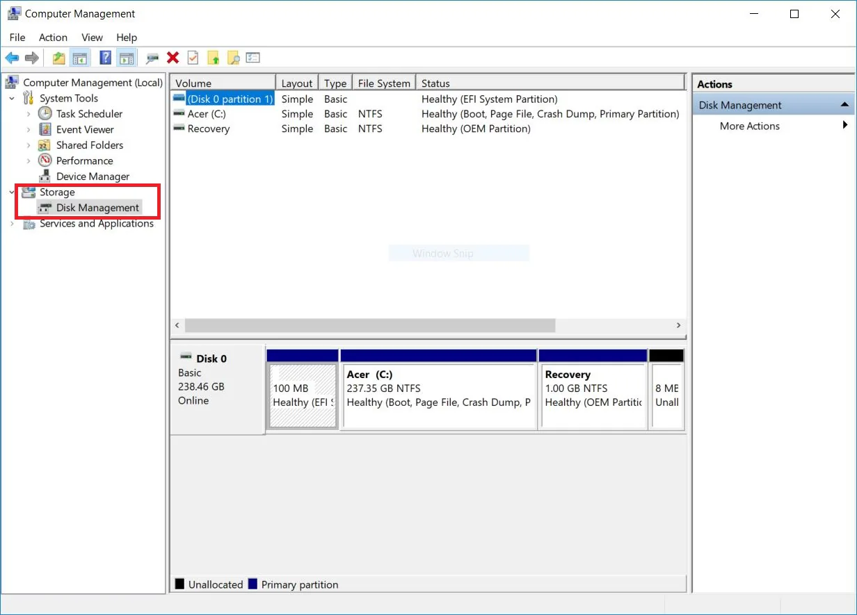 Hướng dẫn chia gộp ổ cứng trên Windows