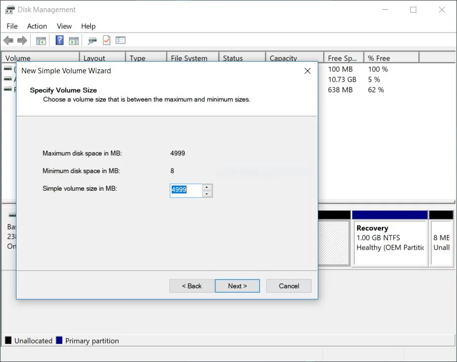 Hướng dẫn chia gộp ổ cứng trên Windows