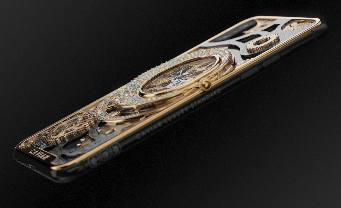 iPhone XS phiên bản "siêu sang trọng" giá hơn 500 triệu, có hẳn đồng hồ cơ ở mặt lưng, bán giới hạn 99 chiếc