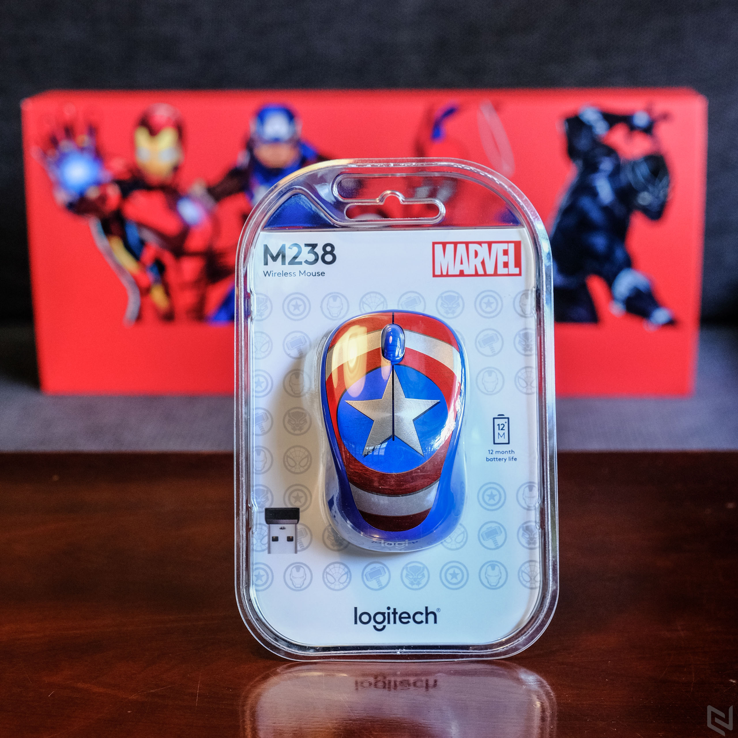 Trên tay bộ chuột siêu anh hùng MARVEL - Logitech M238 nhân dịp Captain Marvel công chiếu