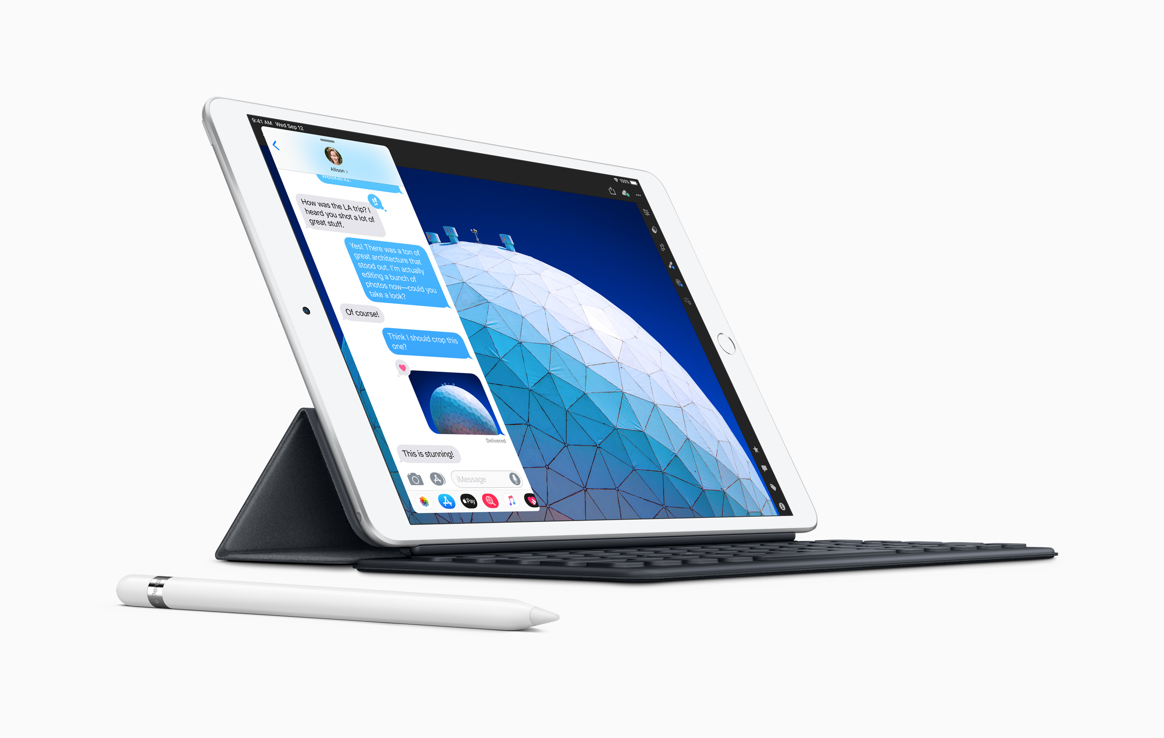 Ảnh nền đẹp chất lượng 4K cho cả iPad Pro và Desktop: Hình nền trên iPad Air mới