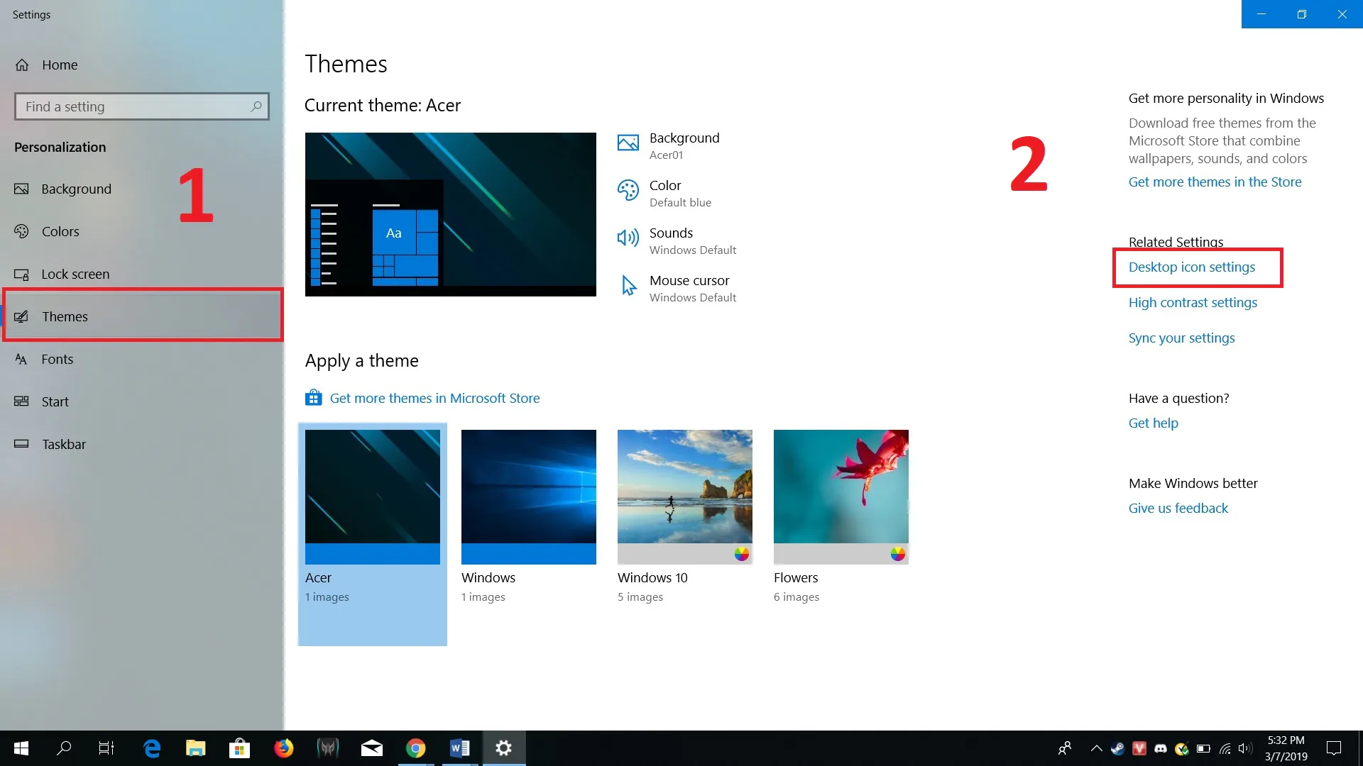 Cách hiển thị My Computer, This PC lên Desktop trên Windows 10
