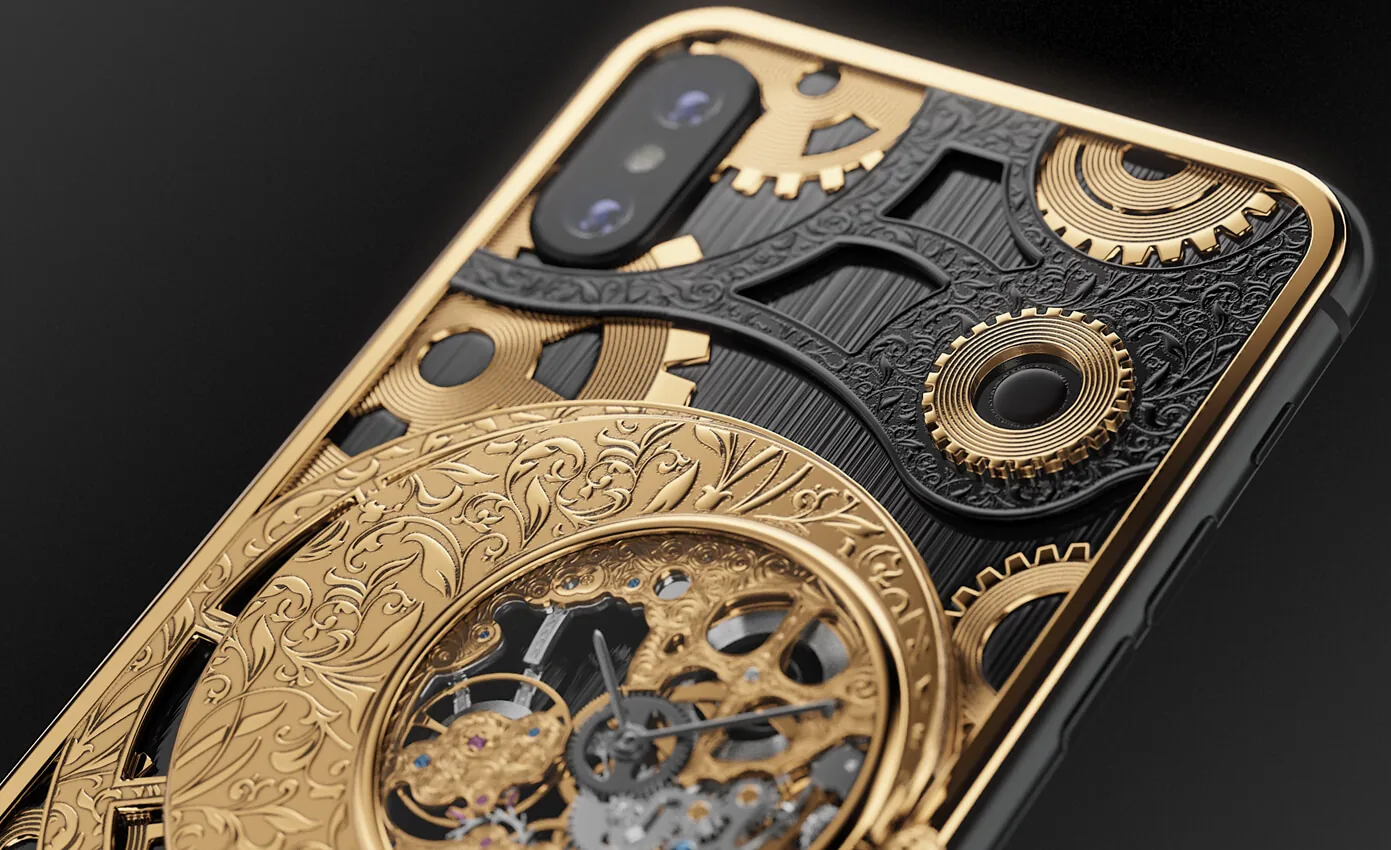 iPhone XS phiên bản "siêu sang trọng" giá hơn 500 triệu, có hẳn đồng hồ cơ ở mặt lưng, bán giới hạn 99 chiếc